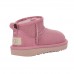 UGG μπότα Classic Ultra Mini παιδική 1130750-DYR ροζ